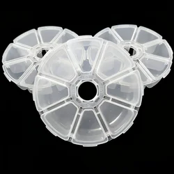 Caja de pesca reforzada portátil para señuelos, anzuelos y accesorios