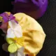 Gorro de natación floral 3D elástico para mujer – colorido - imagen 2