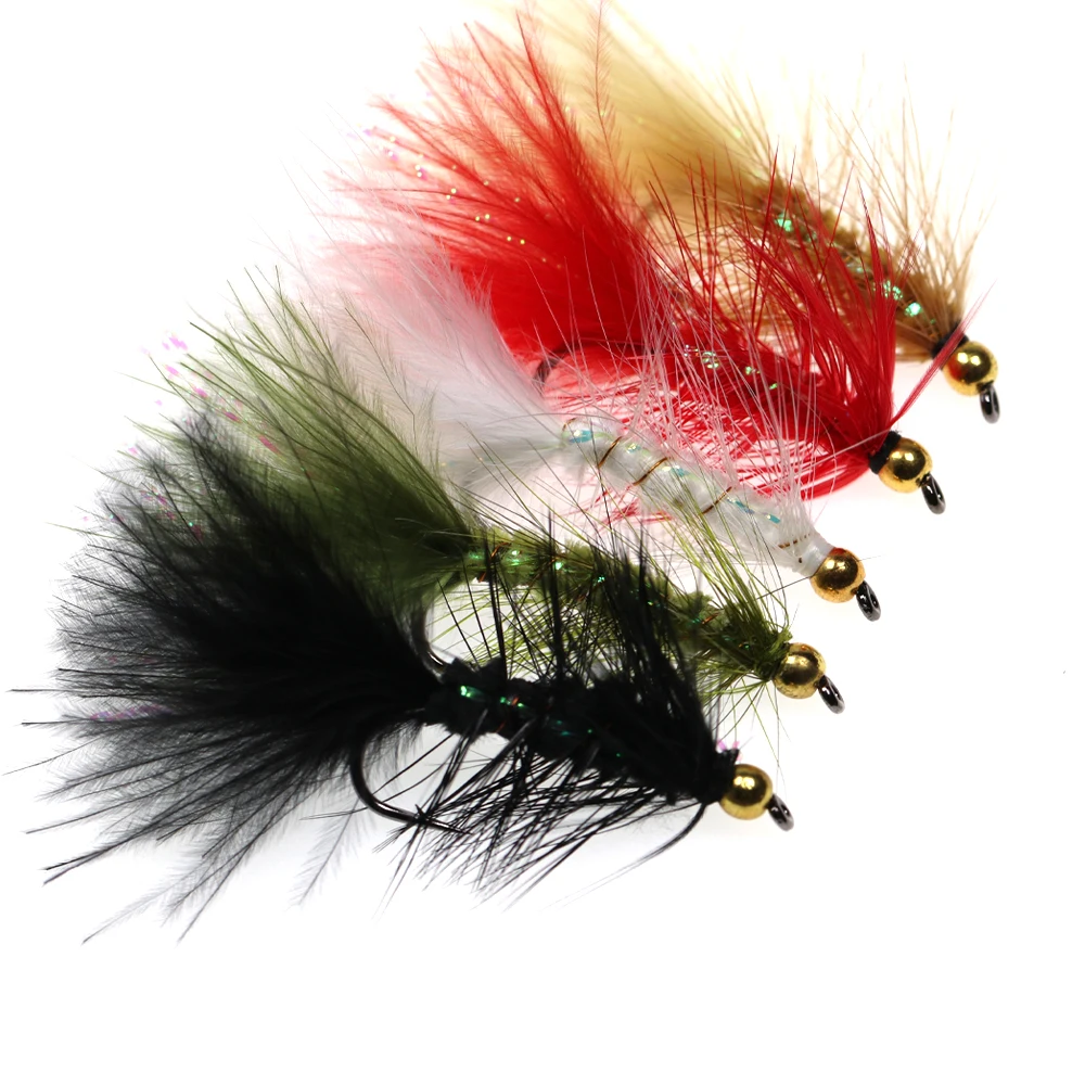 Mosca Bugger ICERIO – Cola de Cristal pesca de trucha y salmón - imagen 3