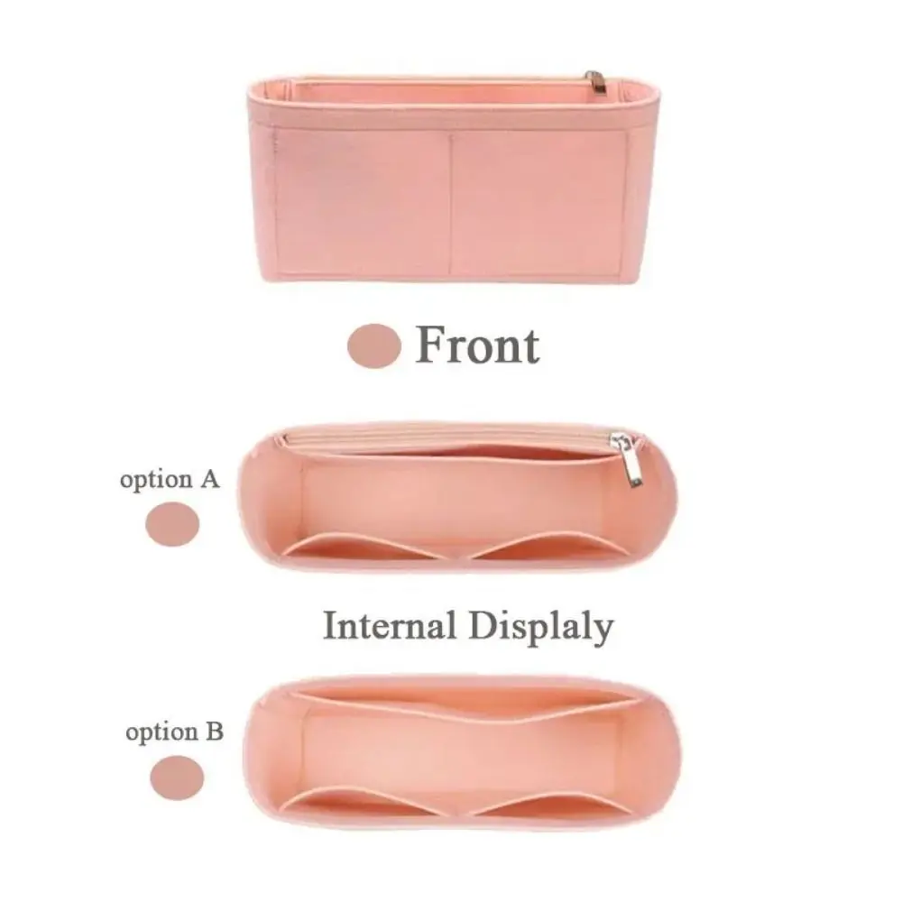 Longchamp bolsa interior portátil con forro de fieltro y bolsillos - imagen 5