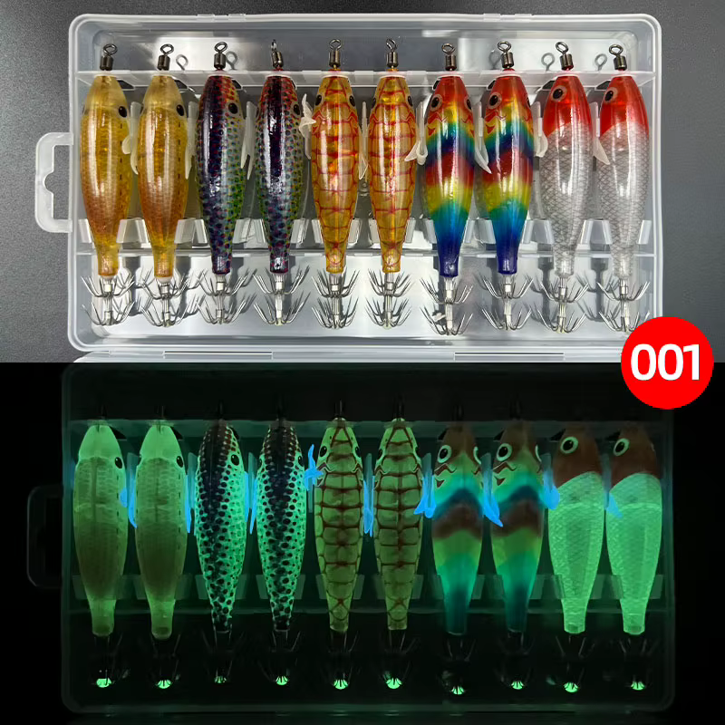 Jig Tinta Camarón 8cm ShareShark Luminoso - imagen 4