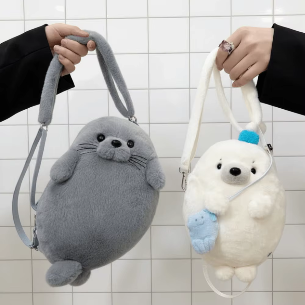 Bolso bandolera Foca para mujer – correa ajustable suave - imagen 3