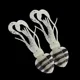 FISHINGFANS Señuelo para calamar luminoso UV – Cebo oscilante - imagen 5