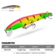 Proberos Crankbait señuelo duro flotante para lubina con nado realista