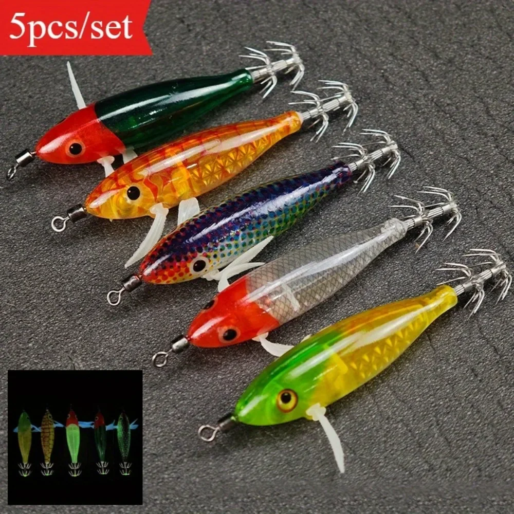 Señuelos horizontales Egi en pack de 5
