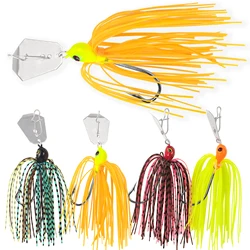 Buzzbaits y Chatterbaits para lubina con faldas de goma Free Fisher