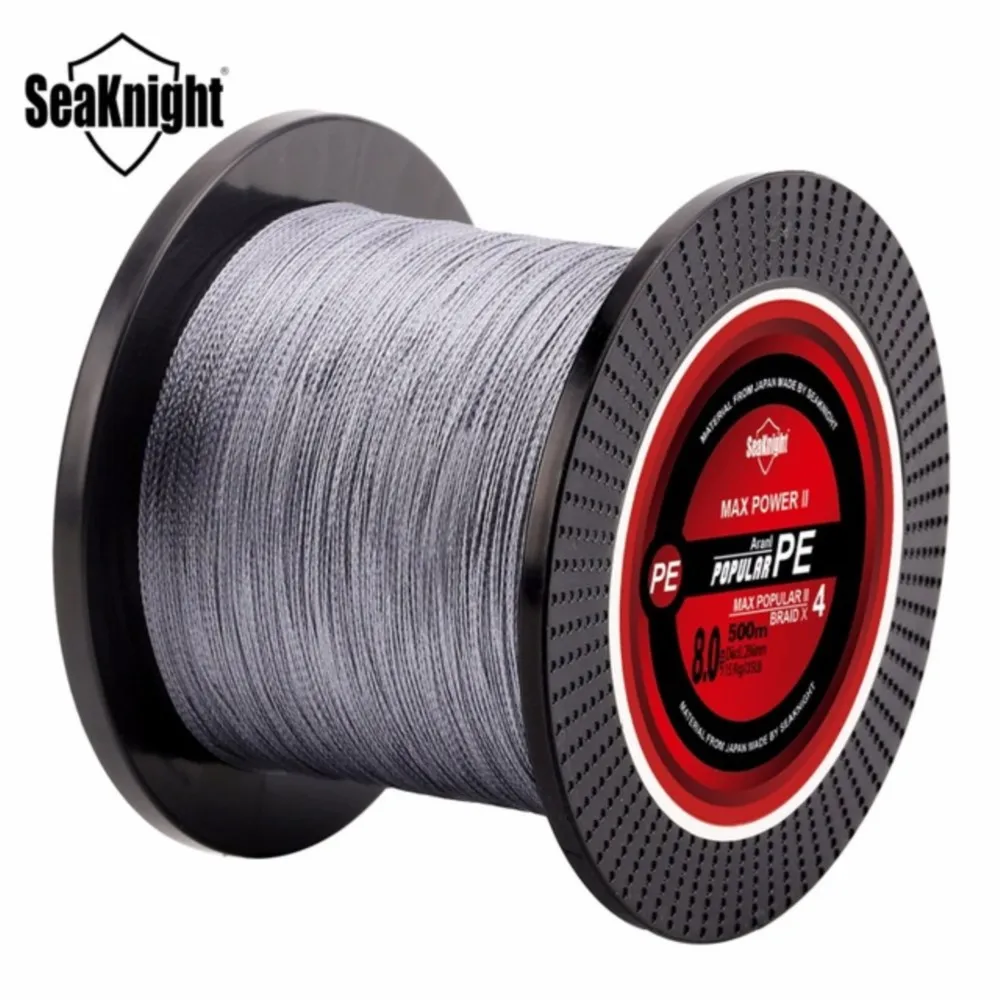Seaknight TP PE Línea de Pesca Trenzada para Carpa y Mar