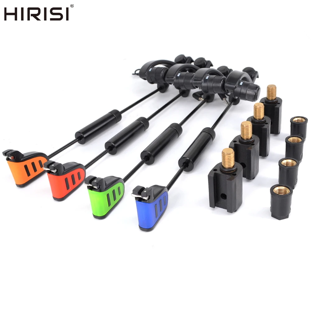 Hirisi indicadores de mordida LED para pesca de carpa con swingers