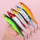 Señuelo Minnow Crankbait wobblers flotante artificial con ojos 3D - imagen 3
