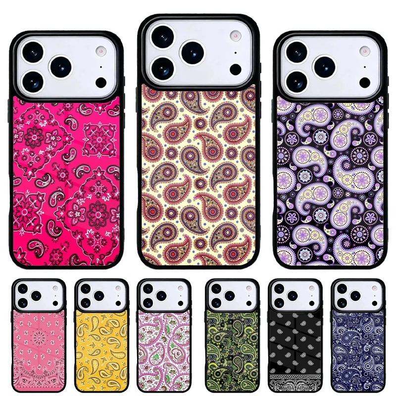Funda iPhone bandana sin costuras carcasa trasera protectora