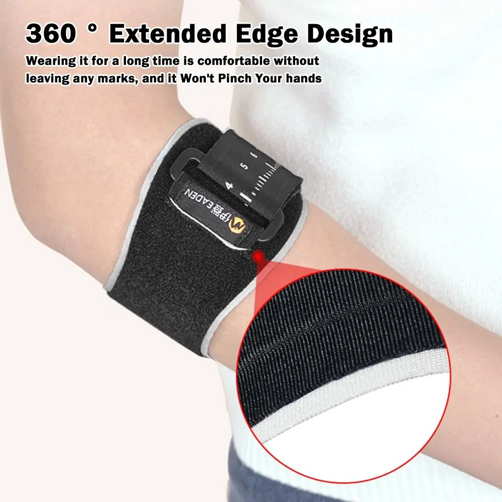 Soporte de codo ajustable de compresión para tendinitis, golf - imagen 2