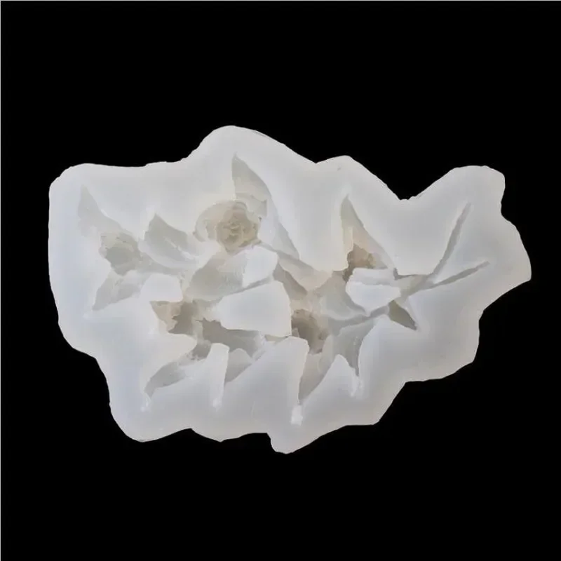 Molde de silicona transparente rosa para resina epoxi y joyería - imagen 4