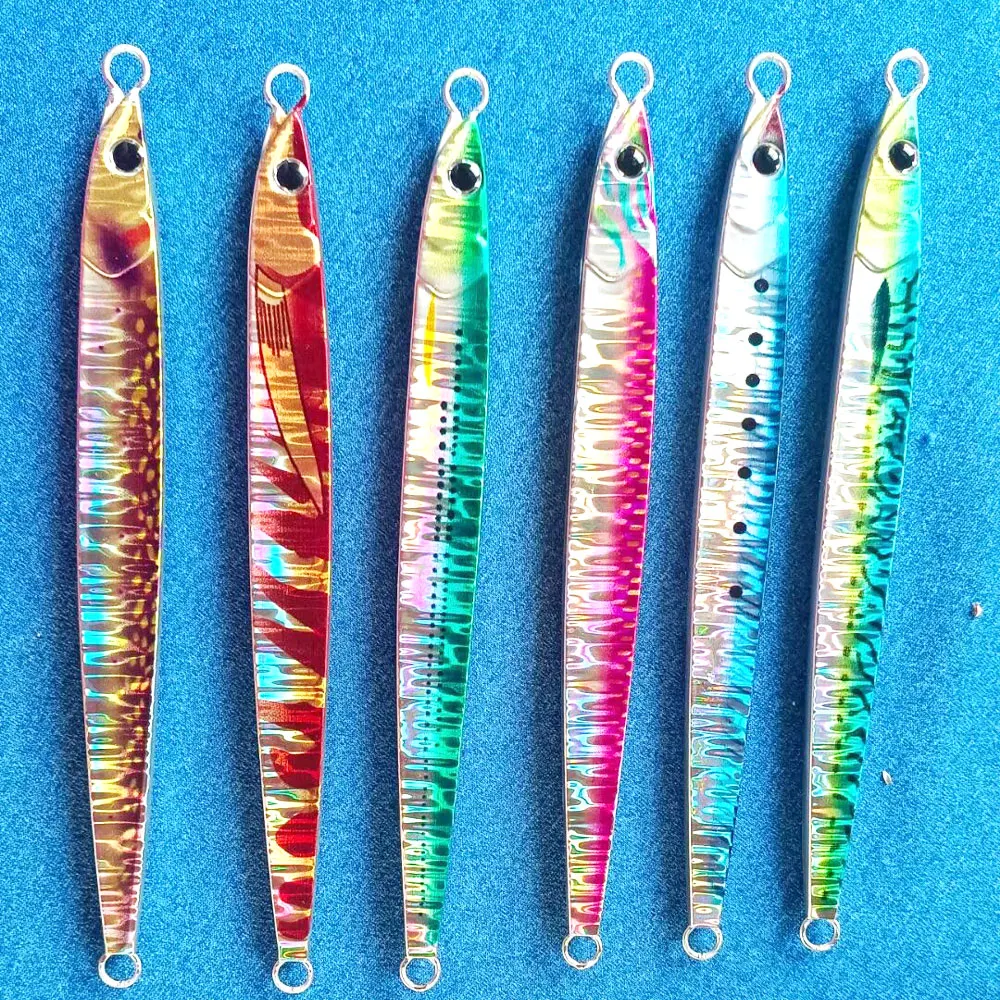 Señuelo UV Jig 3D Vertical de hundimiento rápido - imagen 2