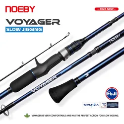 Noeby VOYAGER Caña Jigging Lento – Acción M/ML ideal para vinilos