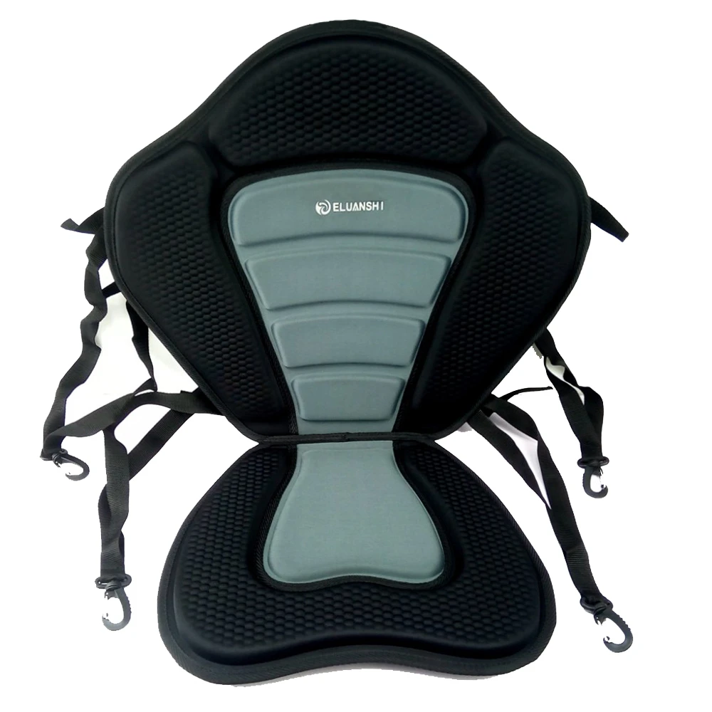 Asiento lujo ajustable para kayak de pesca