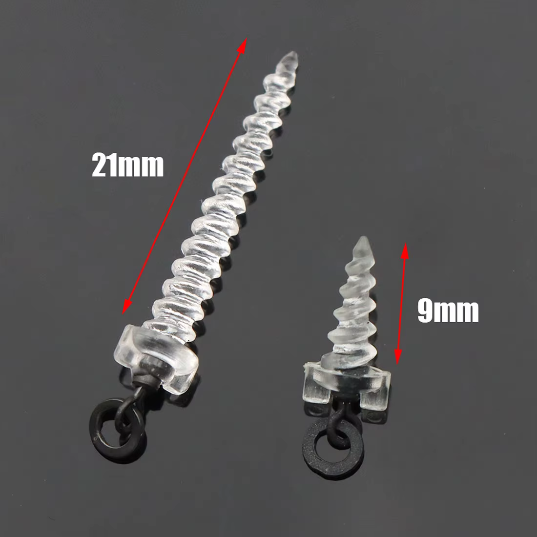 FishTrip Tornillo de Cebo Doble Punta para Carpa - imagen 2
