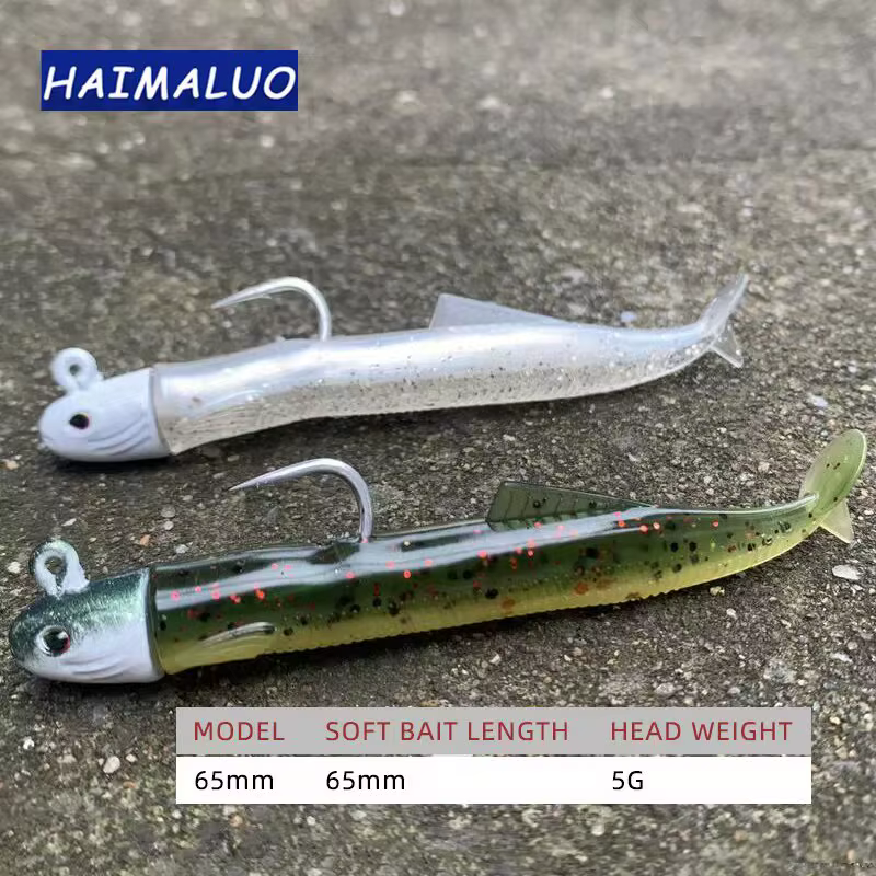 HIMALUO Soft Bait para Lubina – Agua Salada - imagen 5
