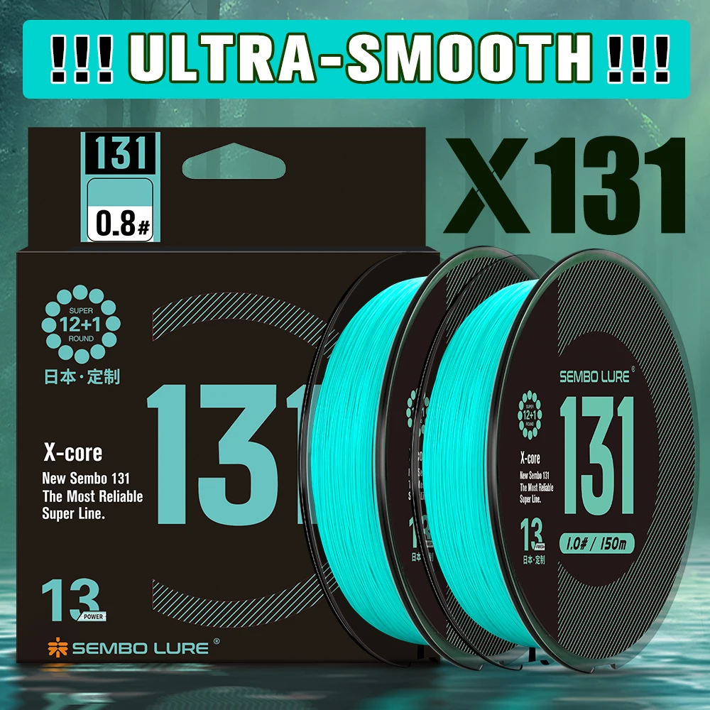 Zukibo Sembo 131 línea trenzada – Resistente abrasión zero stretch