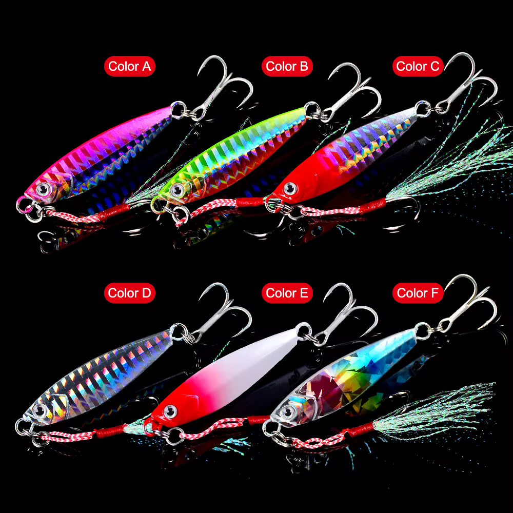 PRO BEROS Japen Jig metálico Shore señuelo lubina - imagen 5