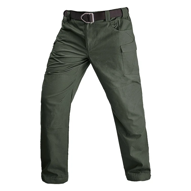 Pantalones tácticos hombre con bolsillos y resistencia a arañazos