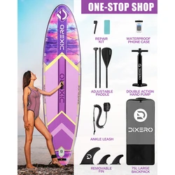 DIXERO tabla SUP de pesca inflable impermeable para adultos y kayak