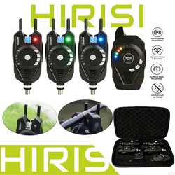 Alarma de Pesca Inalámbrica HIRISI SD11 para Carpas – Vibración, LED y Control Remoto