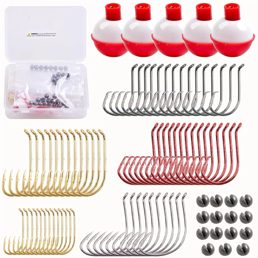 Kit para principiantes con accesorios de pesca