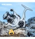 Carrete de spinning NUNATAK Shallow Spool para mar, cuerpo metálico - imagen 4