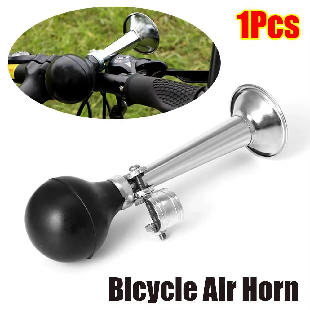 Bocina Bicicleta Aire Retro – Claxon Presión Montaña Carretera - imagen 2