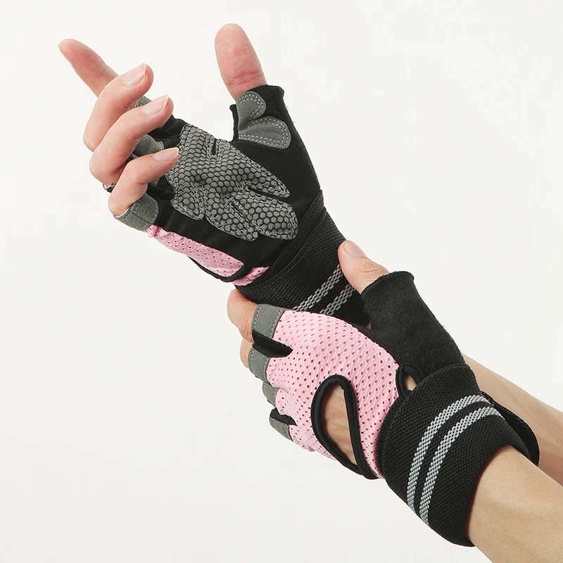 Guantes ciclismo SKDK medio dedo antideslizantes ligeros transpirables - imagen 5