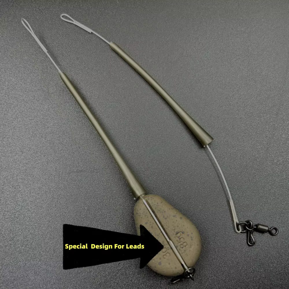 Plomo inline para carpa, gancho para PVA y líder de fluorocarbono - imagen 5