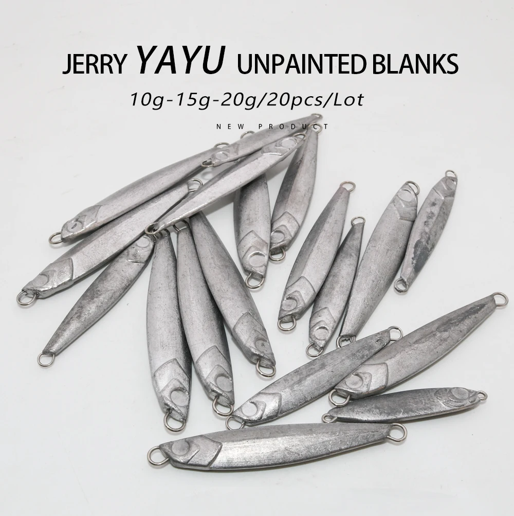 Señuelo Jerry Yayu de metal fundido sin pintar
