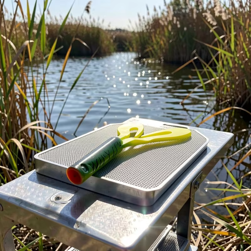 Señuelo Blandos Doble Cola para Lubina – Vinilo de Pesca - imagen 2