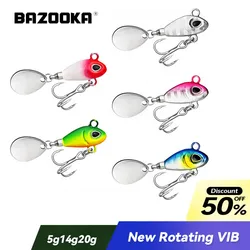 Bazooka Swimbait - Señuelo metal para lucio y lubina, carpa, 5/14/20 g