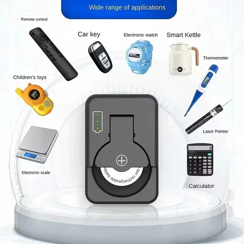 Batería recargable CR2016 de litio 3,6 V tipo botón - imagen 4