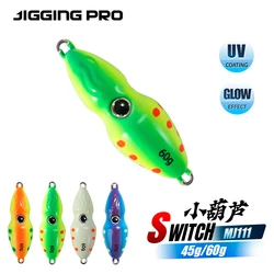 JiggingPro Jig Head de metal con púas para vinilo en alta mar