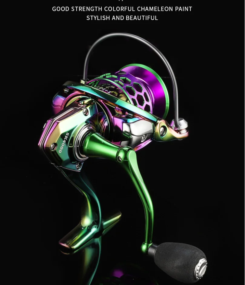 Carrete giratorio NUNATAK Aurora – multitamaño para pesca