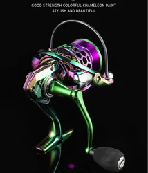 Carrete giratorio NUNATAK Aurora – multitamaño para pesca