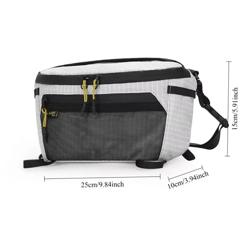 Bolsa cruzada unisex con varios compartimentos