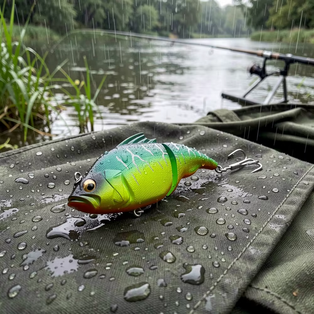 Señuelo articulado flotante para lucio y trucha - imagen 2