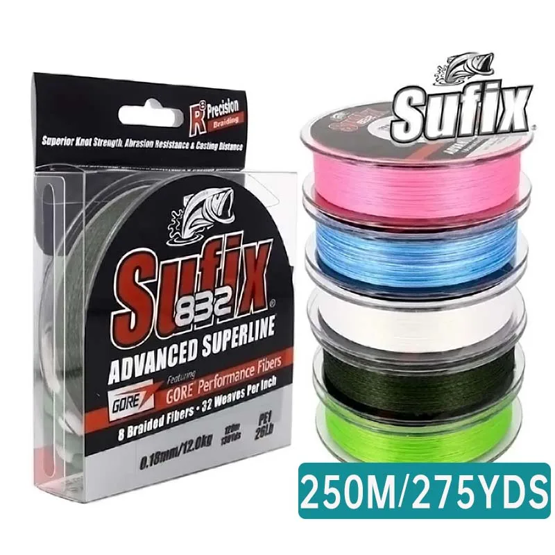 Trenza Sufix 832 8X PE Power – Multifilamento premium