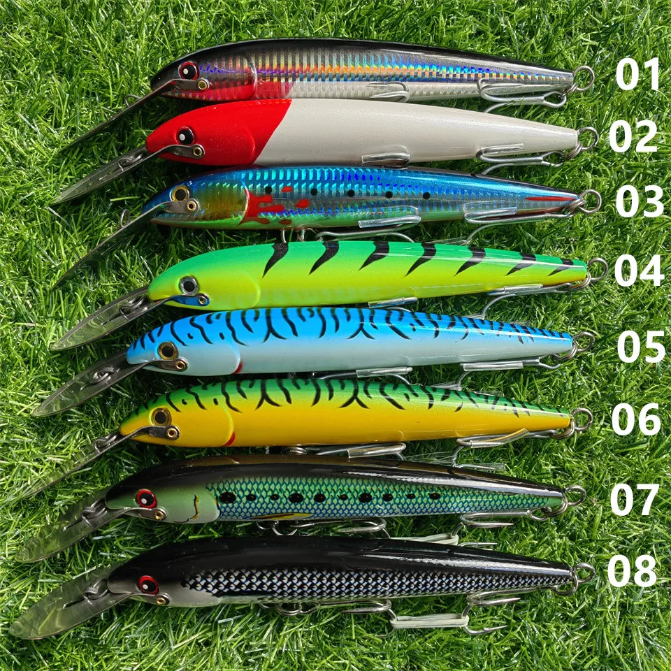 Señuelo Minnow 130-225mm 33-76g para casting y trolling mar