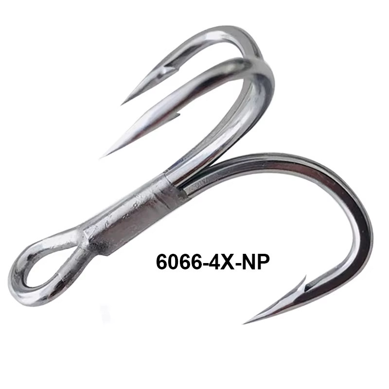 Anzuelo Triple TAKEDO 6066-4X-NP UltraAntirust – Agua dulce y salada - imagen 2