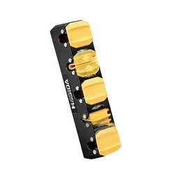 Soporte para cañas HISTAR de pared sin perforación, goma blanda
