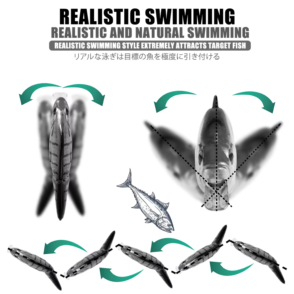 Señuelo lipless Swimbait vibración hundimiento lento - imagen 4