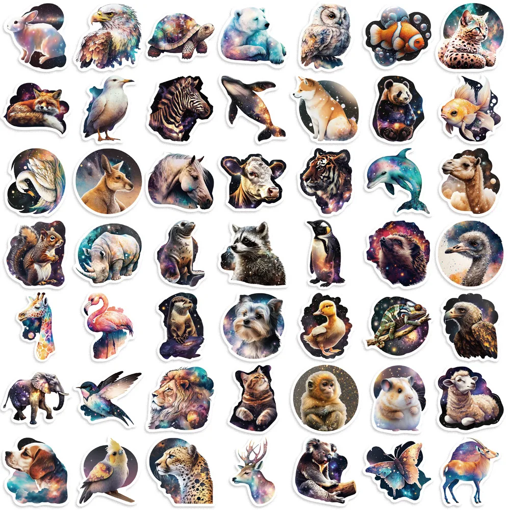 Pegatinas impermeables infantiles de animales y estrellas - imagen 4