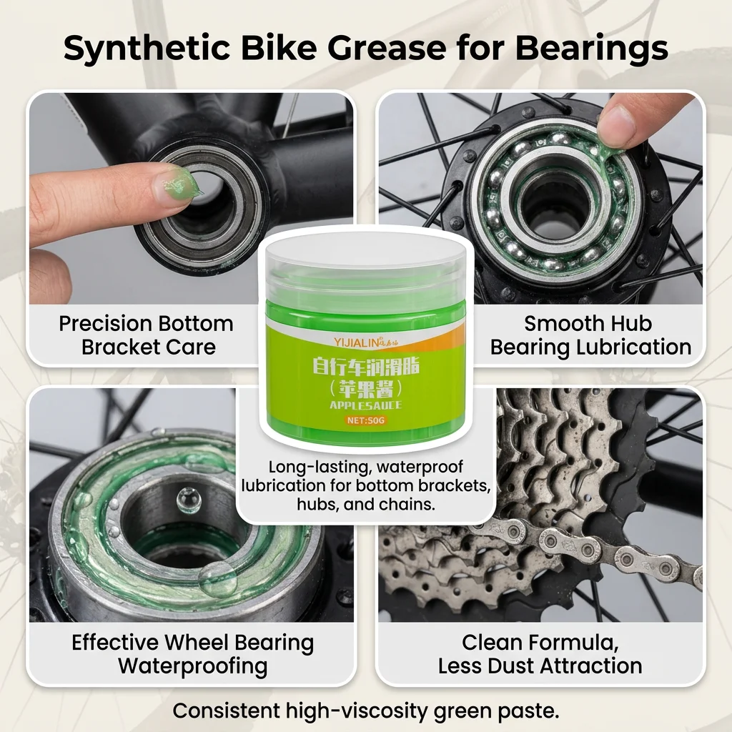 Grasa sintética para rodamientos de bicicleta montaña, impermeable - imagen 5
