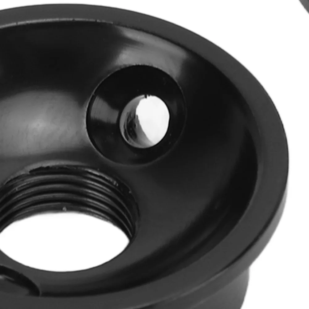 Cubiertas de conector Jackplate metálicas redondas de zinc con tornillos - imagen 2