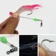 Señuelo luminoso de camarón con gancho – cebo suave de silicona - imagen 3