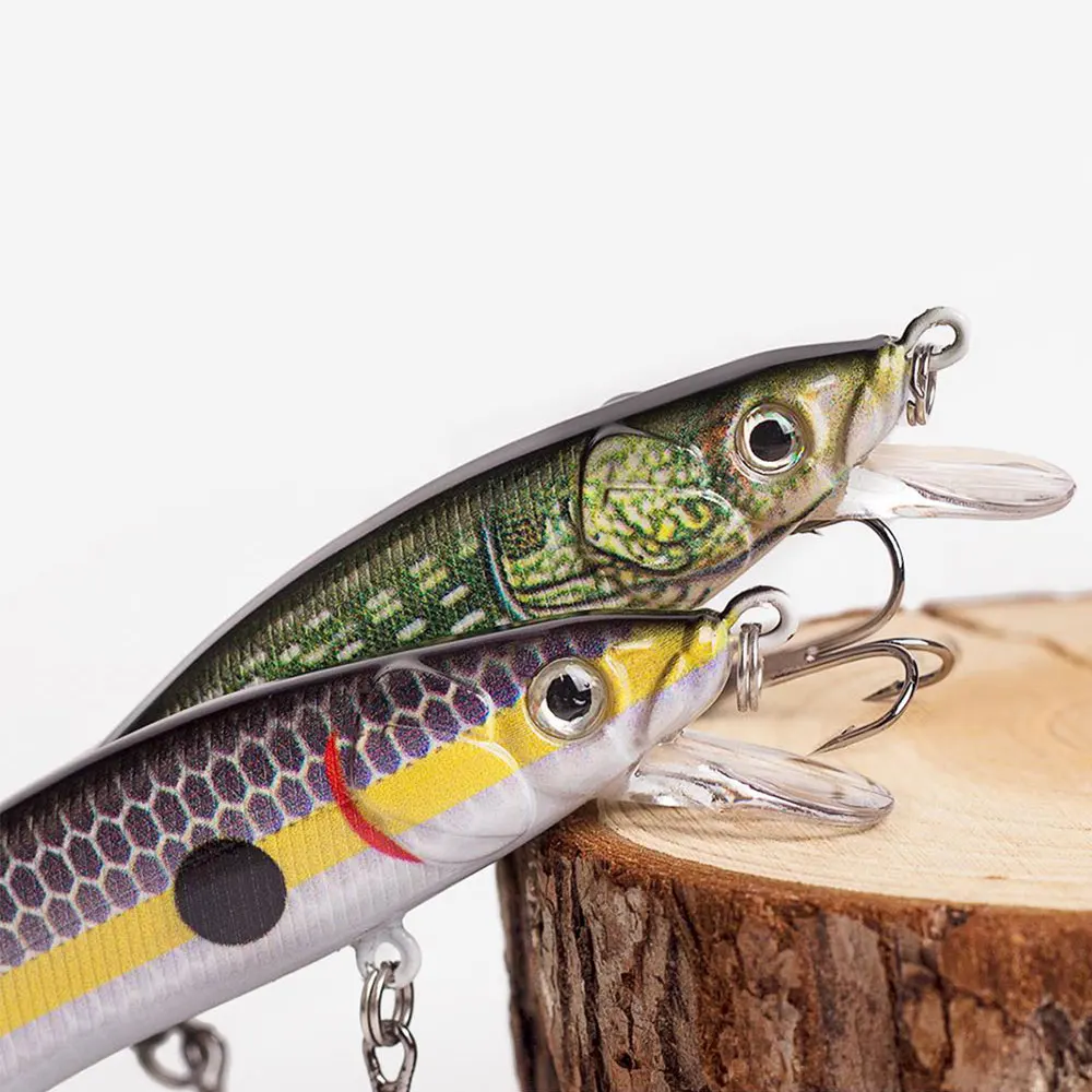 Señuelo Hanlin Pencil – Swimbaits de plástico duro para lucio y lubina - imagen 4